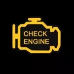 Check Engine Light Warning Example